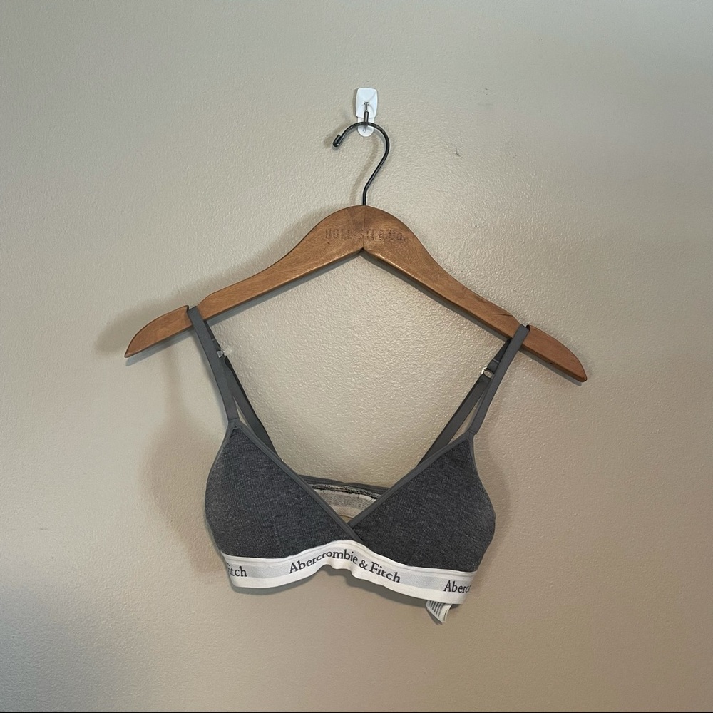 Abercrombie & Fitch Grey Bralette